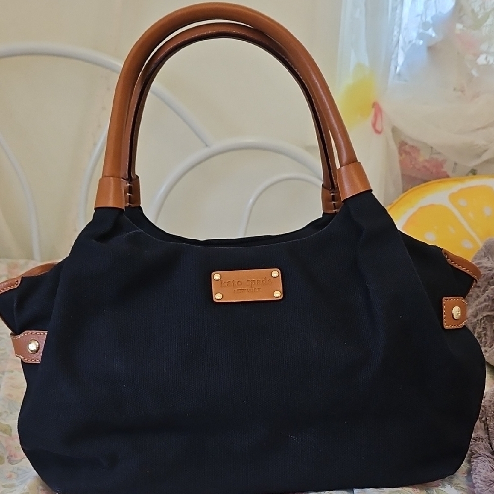 Kate Spade Black and Brown Women's Bag